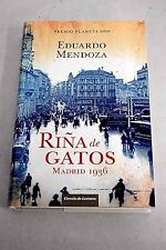 Ri�a de gatos: Madrid 1936, Eduardo Mendoza, Used; Good Book, usado segunda mano  Embacar hacia Argentina