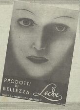 W1471 Productos Por Belleza Leda - Publicidad De 1943 - Antiguo Advertising segunda mano  Embacar hacia Mexico