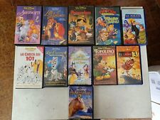 Collezione vhs disney usato  Sefro