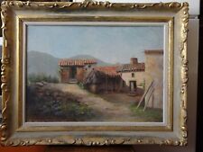 Tableau peinture ferme d'occasion  France