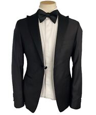 Used, Bespoke Tuxedo Jacket 36R Dormeuil Amadeus Cloth Peak Lapels Evening Party for sale  Shipping to South Africa