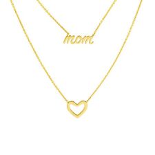 Mom necklace solid for sale  Northvale