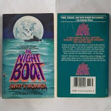Usado, Libros de bolsillo The Night Boat de Robert McCammon 1988 primera impresión segunda mano  Embacar hacia Argentina