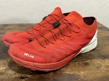 Salomon S-LAB Sense 8 para hombre 9,5 zapatos para correr rojo/blanco segunda mano  Embacar hacia Argentina