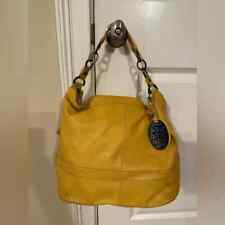 Bolsa de mão Kenneth Cole Reaction couro amarelo comprar usado  Enviando para Brazil