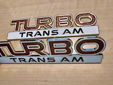 Emblema 1989 Pontiac Turbo Trans Am Fender comprar usado  Enviando para Brazil