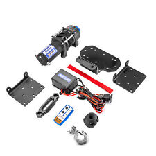 For 03-13 YAMAHA RHINO 450/660/700 UTV 4500lb Electric Winch Mount Combo Rope for sale  Shipping to South Africa