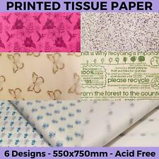 Printed tissue paper for sale  BALDOCK