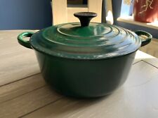 Creuset racing green for sale  Shipping to Ireland
