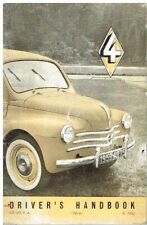 Renault 4cv saloon for sale  WORKSOP