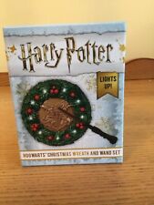Harry Potter Christmas Wreath & Wand Set  for sale  Shipping to Canada