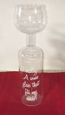 Wine bottle glass for sale  Altamont