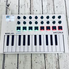 Arturia MiniLab MkII 230501 controlador MIDI universal 25 teclado fino testado comprar usado  Enviando para Brazil