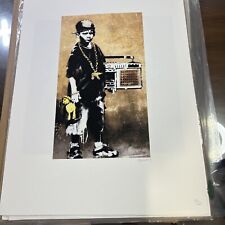 Banksy pencil signed for sale  Humble