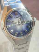 OROLOGIO CAMY GENEVE MONTEGO AUTOMATIC BLUE DIAL 7622 SWISS, PERFET.FUNZIONANTE. segunda mano  Embacar hacia Argentina