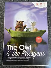 🧶 KNITTING PATTERN Alan Dart The Owl & The Pussycat Poem Pea Boat Toy Craft, used for sale  Shipping to South Africa
