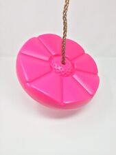 Pink disc button for sale  Shipping to Ireland
