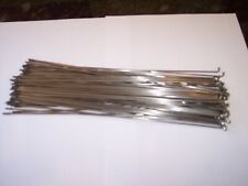 Sturmey-Archer Shiny Rustless Spokes Plain Gauge 283mm 14g Packet of 100. for sale  Shipping to South Africa