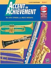 Saxofón alto Eb Accent on Achievement, libro 1 segunda mano  Embacar hacia Argentina