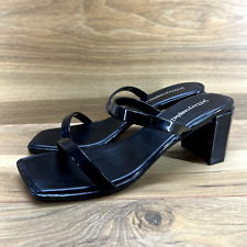 Jeffrey Campbell Sandals Heels 8 Jamm Jelly Black for sale  Shipping to South Africa