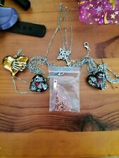 Various heart necklaces for sale  DONCASTER