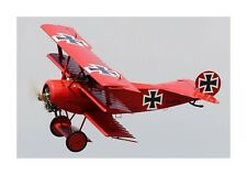 Fokker Triplane 1 The Red Baron A4 reproduction picture poster Choice of frame for sale  PONTEFRACT