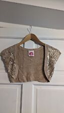 Lipsy gold sequin for sale  NORWICH