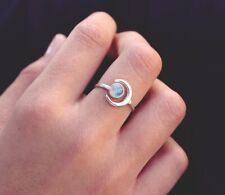 Moonstone Gemstone Ring 925 Sterling Silver Handmade Jewelry Women Gift AM-47 for sale  Shipping to South Africa