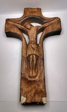 Crucifix bois religieux d'occasion  Saint-Trojan-les-Bains