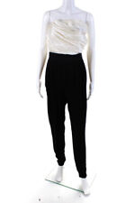 white jumpsuit black for sale  Hatboro