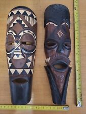 Maschere africane legno usato  Conegliano