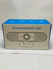 Open Box EMEET C960 HD USB Webcam 1080P 30FPS Cámara Web W / Micrófono Negro, usado segunda mano  Embacar hacia Argentina