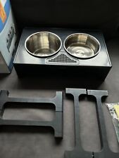 Elevated dog bowls for sale  LONDON