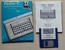 Software antigo de calculadora Apple Macintosh Twelve-C (HP 12C) comprar usado  Enviando para Brazil