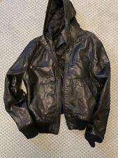 Black leather jacket for sale  GRAVESEND