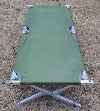 VTG Reyes Industries Army Military Cot Folding Metal Frame FSCM 64307 Pre-Owned  for sale  Shipping to South Africa