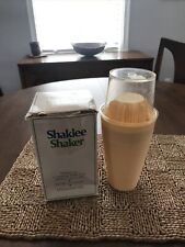 Vintage 1975 SHAKLEE 12oz Shaker Instant Protein Shake Maker Health Fitness Diet for sale  Shipping to South Africa