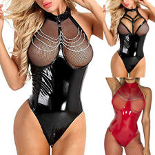 Womens leather leotard for sale  UK