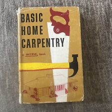 Carpintería básica para el hogar: un libro sabio  segunda mano  Embacar hacia Argentina