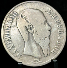 1867 - México - Moneda de plata de 1 un peso segunda mano  Embacar hacia Argentina