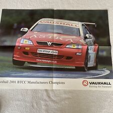 Poster vauxhall astra for sale  FAREHAM