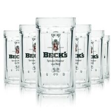 Becks glas bier gebraucht kaufen  Niefern-Öschelbronn