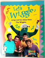 Folleto Let's Wiggle Canciones e ideas divertidas de The Wiggles 2001 de colección segunda mano  Embacar hacia Argentina