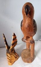 Wooden parrot wooden for sale  GLASGOW