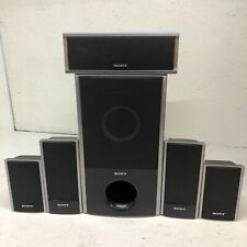 Sony 5.1 Home Theater Surround Sound Speaker System Center Sides & Sub Working!, used for sale  Shipping to South Africa