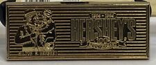Usado, Barra de caramelos dorada Hersheys 100 aniversario 1894-1994 con recuerdo pisapapeles segunda mano  Embacar hacia Argentina