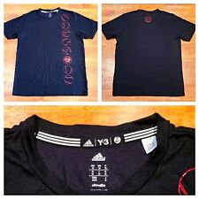 Camiseta Adidas Y-3 Yohji Yamamoto Roland Garros Aberta Francesa Masculina Tamanho Médio Preta, usado comprar usado  Enviando para Brazil