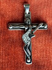 Pendentif croix johnny d'occasion  Mouy