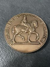 Plaque bronze gendarmerie d'occasion  Frépillon