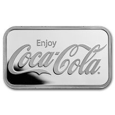 Barra de plata pura 0,999 de 1 oz Coca-Cola® segunda mano  Embacar hacia Argentina